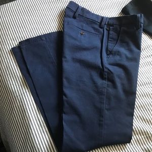 Mens navy blue slim tapered dockers